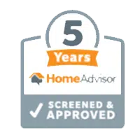 HomeAdvisor 5 Years in Business